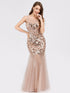 Sweetheart Illion Sequin Dress Mermaid Bodycon Party Dresses F