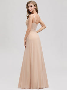 Sleeveless Bridesmaid Dresses for