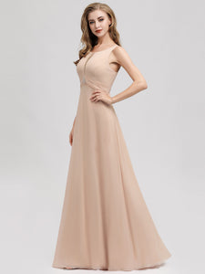 Sleeveless Bridesmaid Dresses for