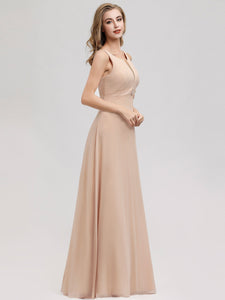 Sleeveless Bridesmaid Dresses for