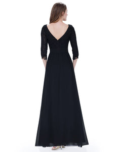 Sleeve Evening Dress  （ Warehoe）