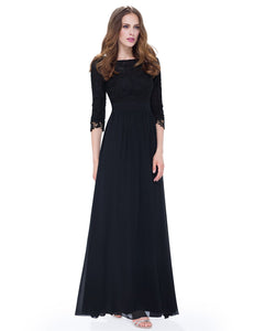 Sleeve Evening Dress  （ Warehoe）