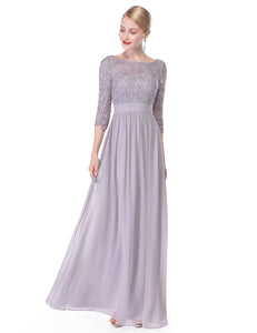 Sleeve Evening Dress  （ Warehoe）