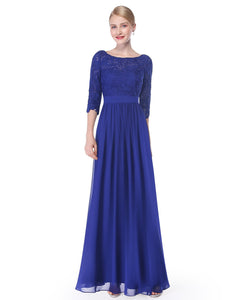 Sleeve Evening Dress  （ Warehoe）