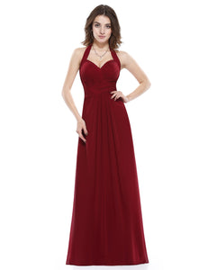 Sexy Halter Long Evening Dress