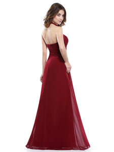 Sexy Halter Long Evening Dress