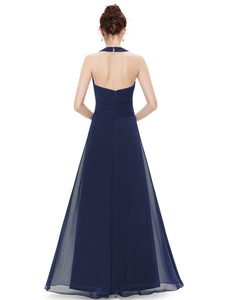 Sexy Halter Long Evening Dress