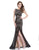 Sleeveless Long Evening Dress