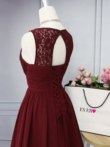 V-Neck Long Evening Party Dress