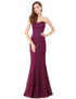 Strless Long Fishtail Evening Party Dress