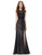 Round Neck Long Evening Party Dress