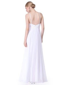 Halter Long Evening Party Dress