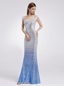 Sequin Long Sparkle Evening Party Dress