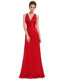 Sexy V-neck Evening Dress