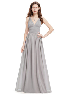 Ever Pretty Double V-Neck  Evening Dress