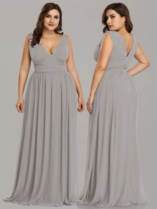 Ever Pretty Double V-Neck  Evening Dress