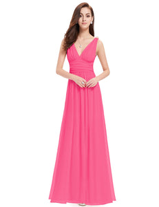 Ever Pretty Double V-Neck  Evening Dress