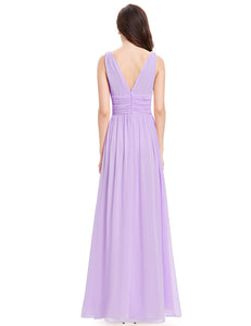 Ever Pretty Double V-Neck  Evening Dress