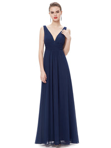 Ever Pretty Double V-Neck  Evening Dress