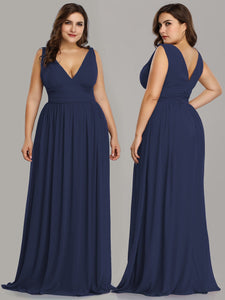 Ever Pretty Double V-Neck  Evening Dress