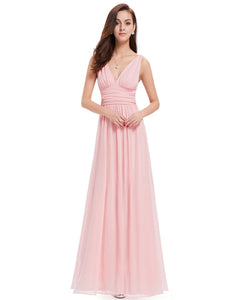 Ever Pretty Double V-Neck  Evening Dress