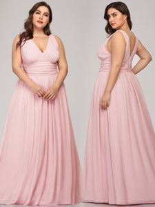 Ever Pretty Double V-Neck  Evening Dress