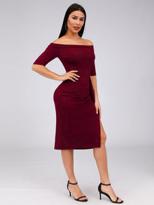 Off the Shoulder Bodycon Party Dresses for  EZ