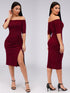 Off the Shoulder Bodycon Party Dresses for  EZ