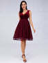 Keen Length Velvet Cocktail Party Dresses for  EZ