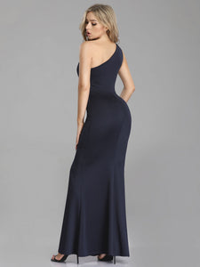 One-Shoulder Mermaid Long Dress