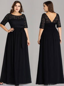 Pl Size  Lace Illion Mother Of the Bride Dresses EZ