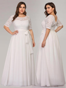 Pl Size  Lace Illion Mother Of the Bride Dresses EZ