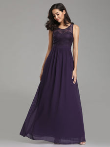 Round Neck  Evening Dresses for  EZ