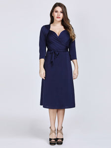 Sweetheart Neckline  Cocktail Dresses with Half Sleeve EZ