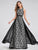 A Line Sleeveless Lace Evening Dress EZ