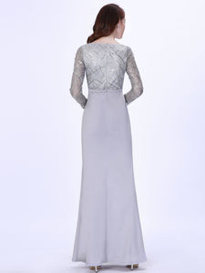 Split Design Maxi Long Evening Dress for  EZ