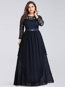 Clsic Evening Party Dresses with Long Sleeve for  EZ