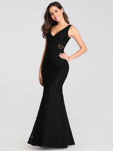 Slim Fit Clsic Fishtail Lace Dresses EZ