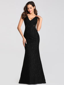 Slim Fit Clsic Fishtail Lace Dresses EZ