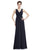 Sleeveness Long Evening Party Dress HE