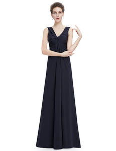 Sleeveness Long Evening Party Dress HE