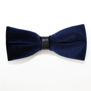 Midnight Velvet Luxe Bow Tie