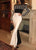 White and Black Off Shoulder Mermaid Evening Dress