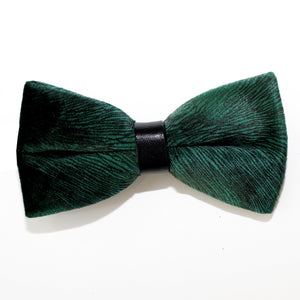 Velvet Luxe Emerald Bow Tie