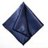 Navy Satin Pocket Square