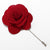 Red Rose Lapel Pin