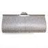 Silver Diamante Clutch